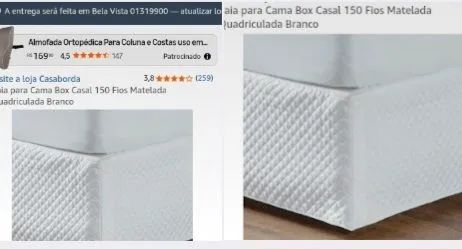 SAIA CAMA BOX CASAL - SANTISTA  - Foto 3