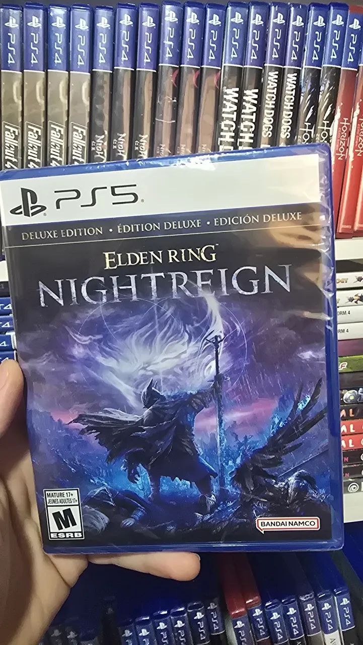 Elden Ring NIGHT REIGN- PS5 (LACRADO)
