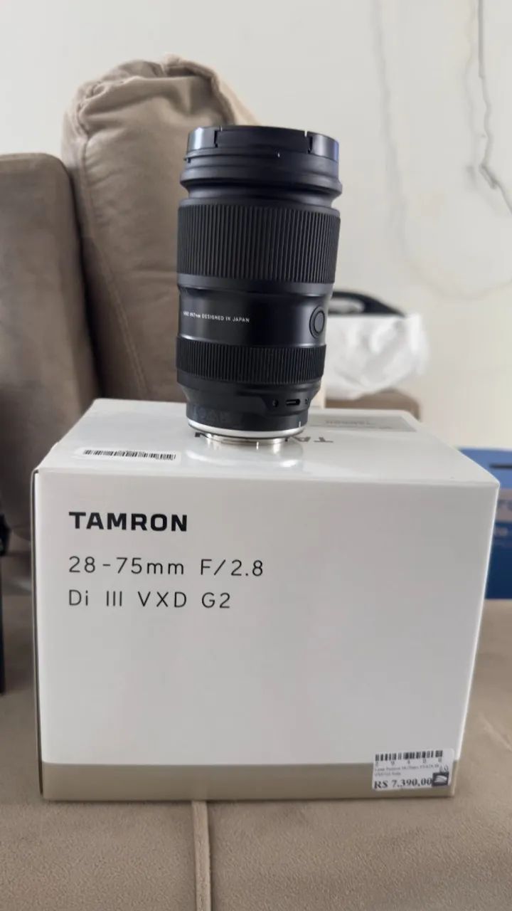 Lente Tamron - Estado de Nova | Pouquíssimo Utilizada | Oportunidade Única - Foto 3