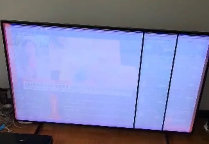 TV The Frame Samsung 55? - com defeito, para retirada de peças 