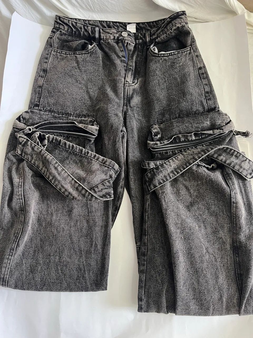 Calça Cargo Preto Tamanho P - Foto 2