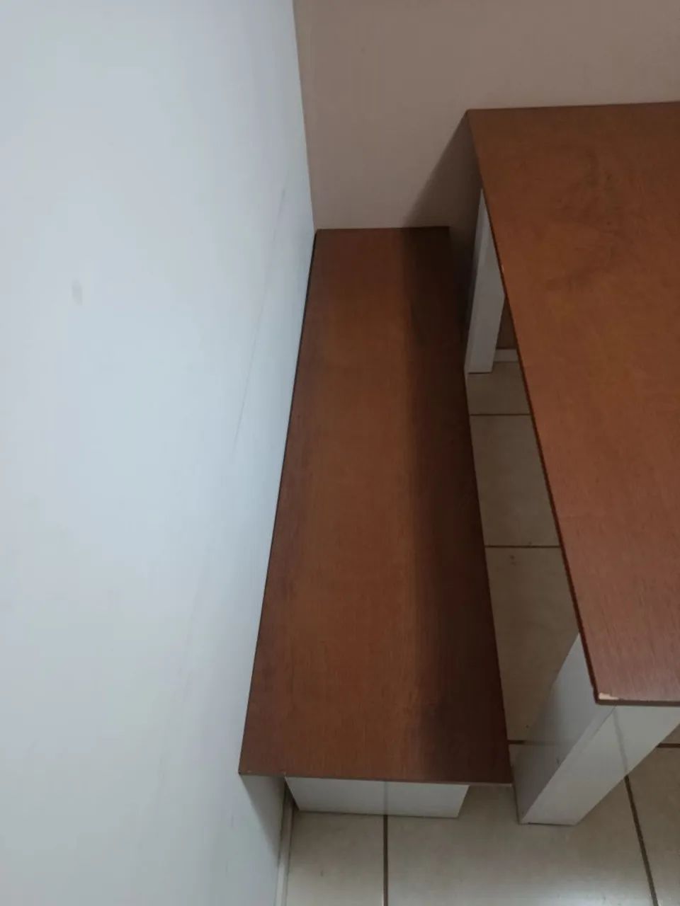 Mesa jantar com um banco  - Foto 2