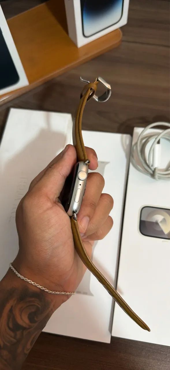 Apple Watch Serie 9 - impecável  - Foto 4