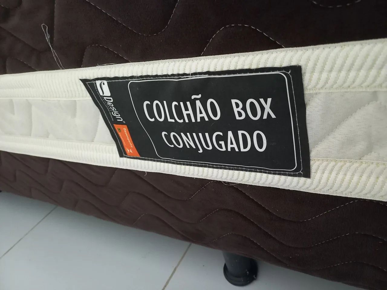 Vende sé cama box de solteiro com auxiliar  - Foto 5