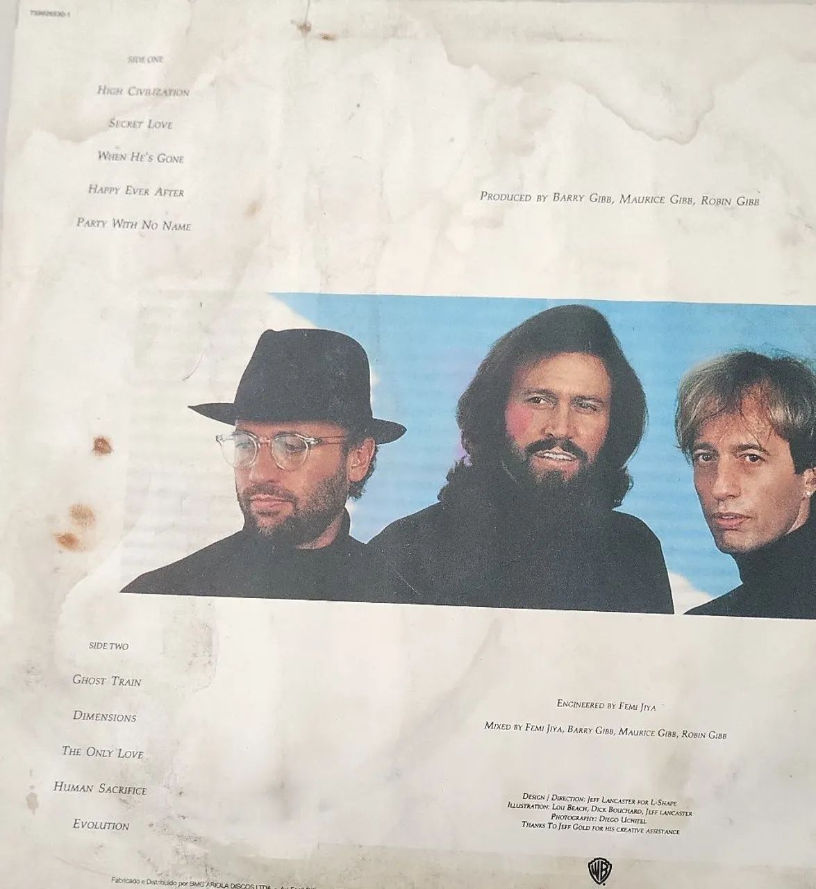 Disco de vinil Bee Gees High civilization - Foto 2
