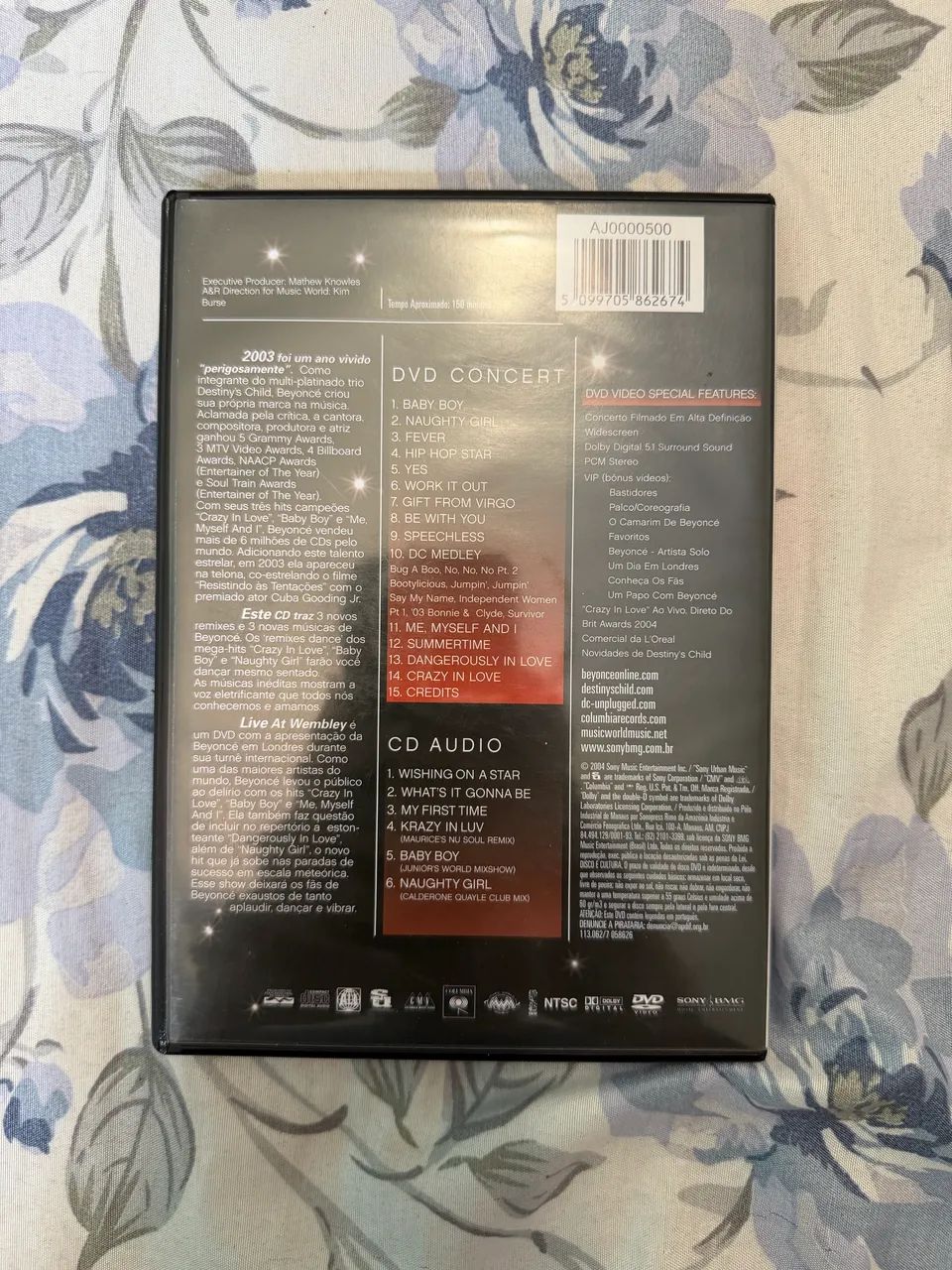 DVD + CD Beyoncé Live at Wembley - CDs, DVDs etc - Nossa Senhora