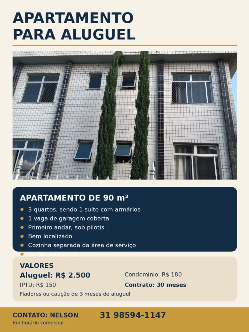 Amplo Apartamento no Santa Amélia