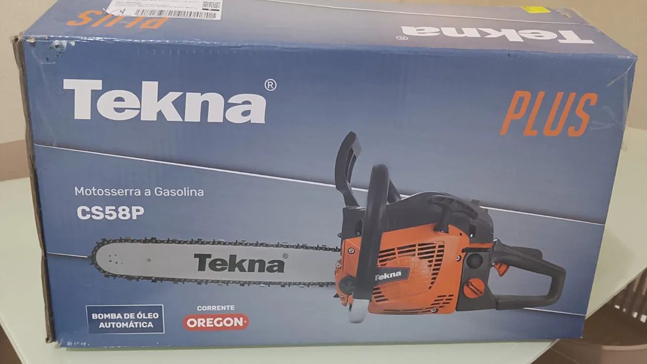 MOTOSSERRA TEKNA CS58P18 - NOVA E LACRADA! ?