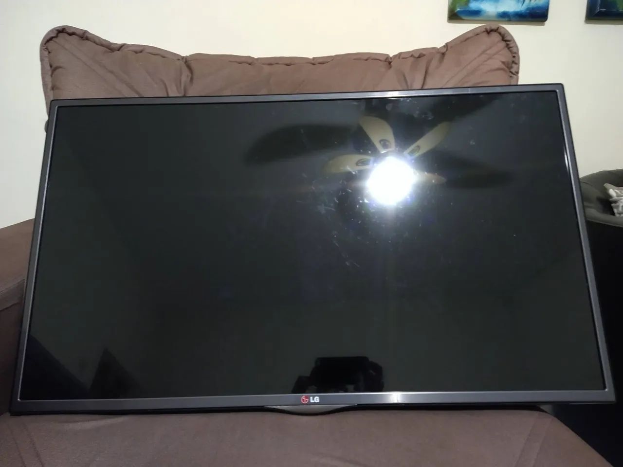 Smartv LG 39 polegadas LA 6200 com defeito na tela. - Foto 5