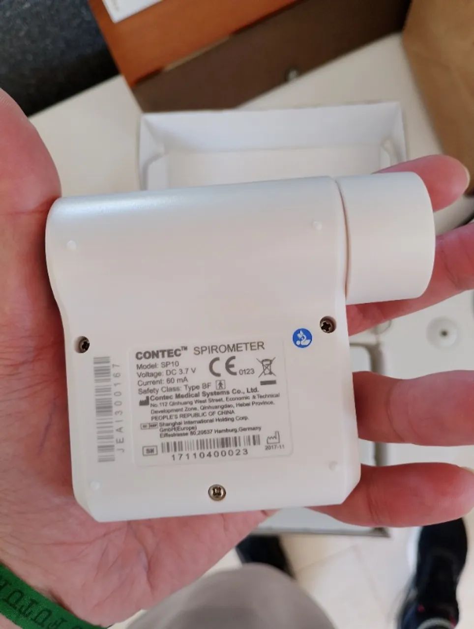 Espirometro portátil Contec SP10W - Foto 4