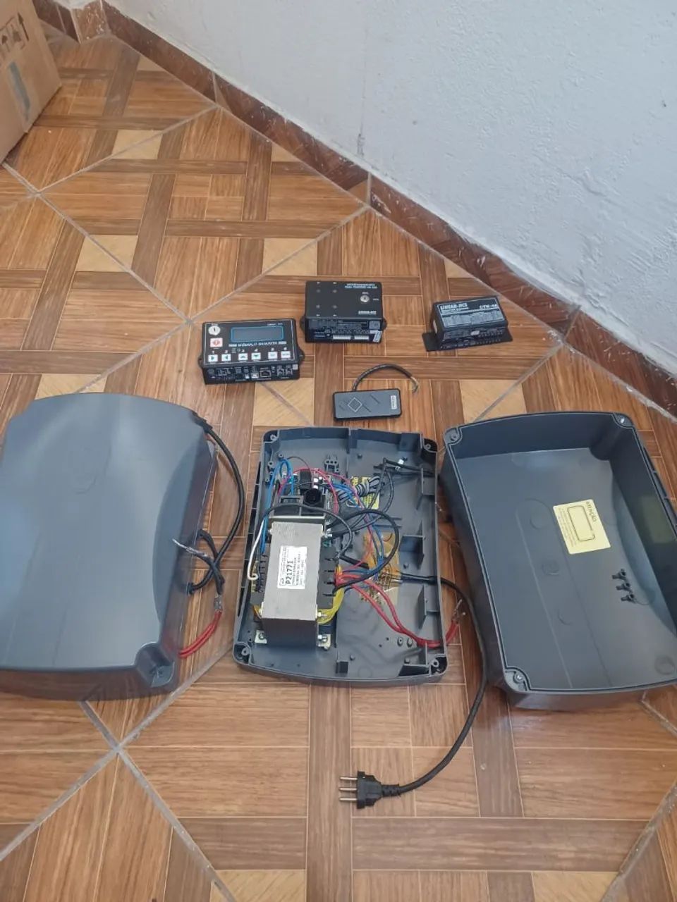 Conjunto completo para portão eletrônico - Foto 4