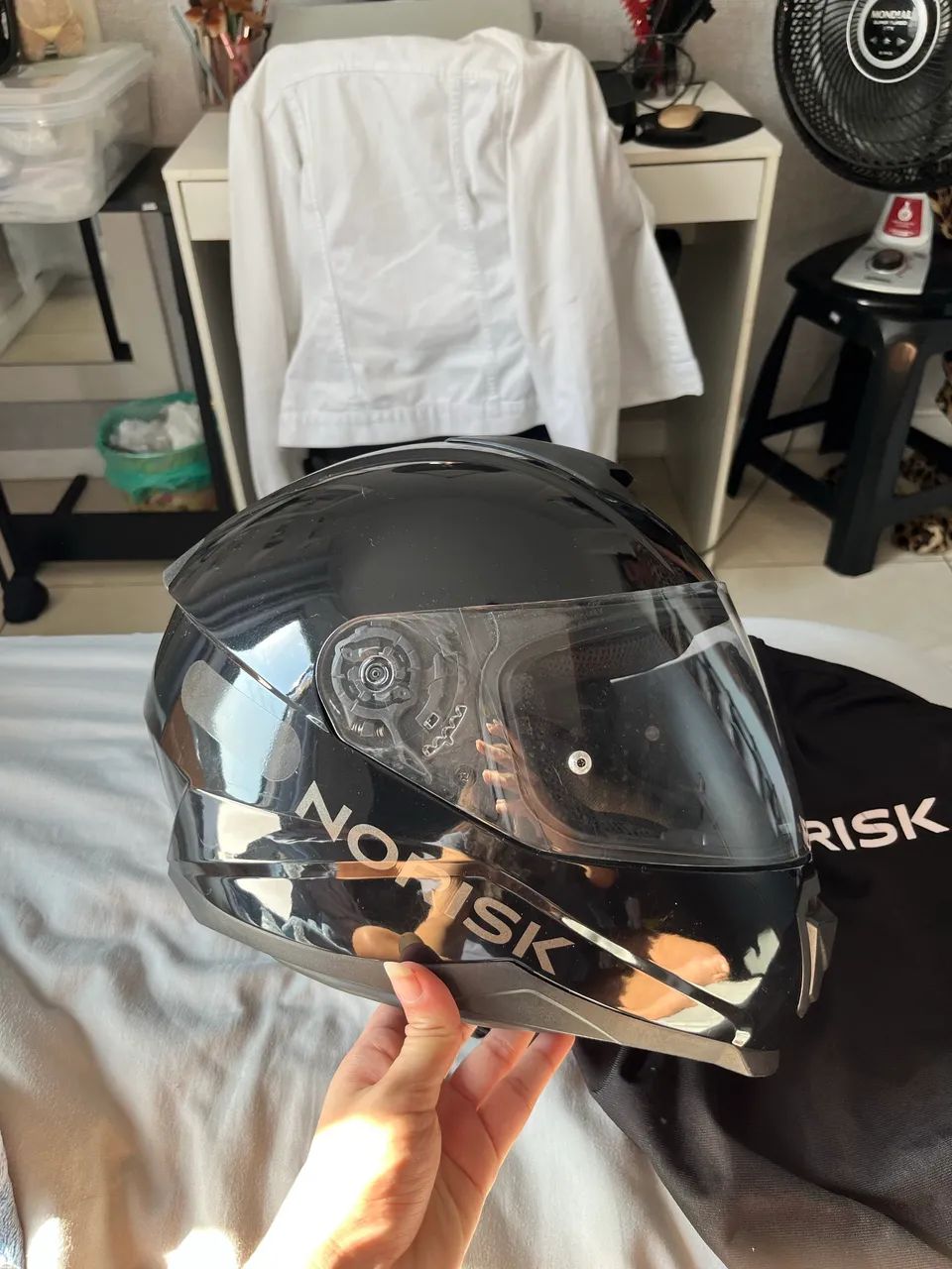 Capacete Norisk Razor Black