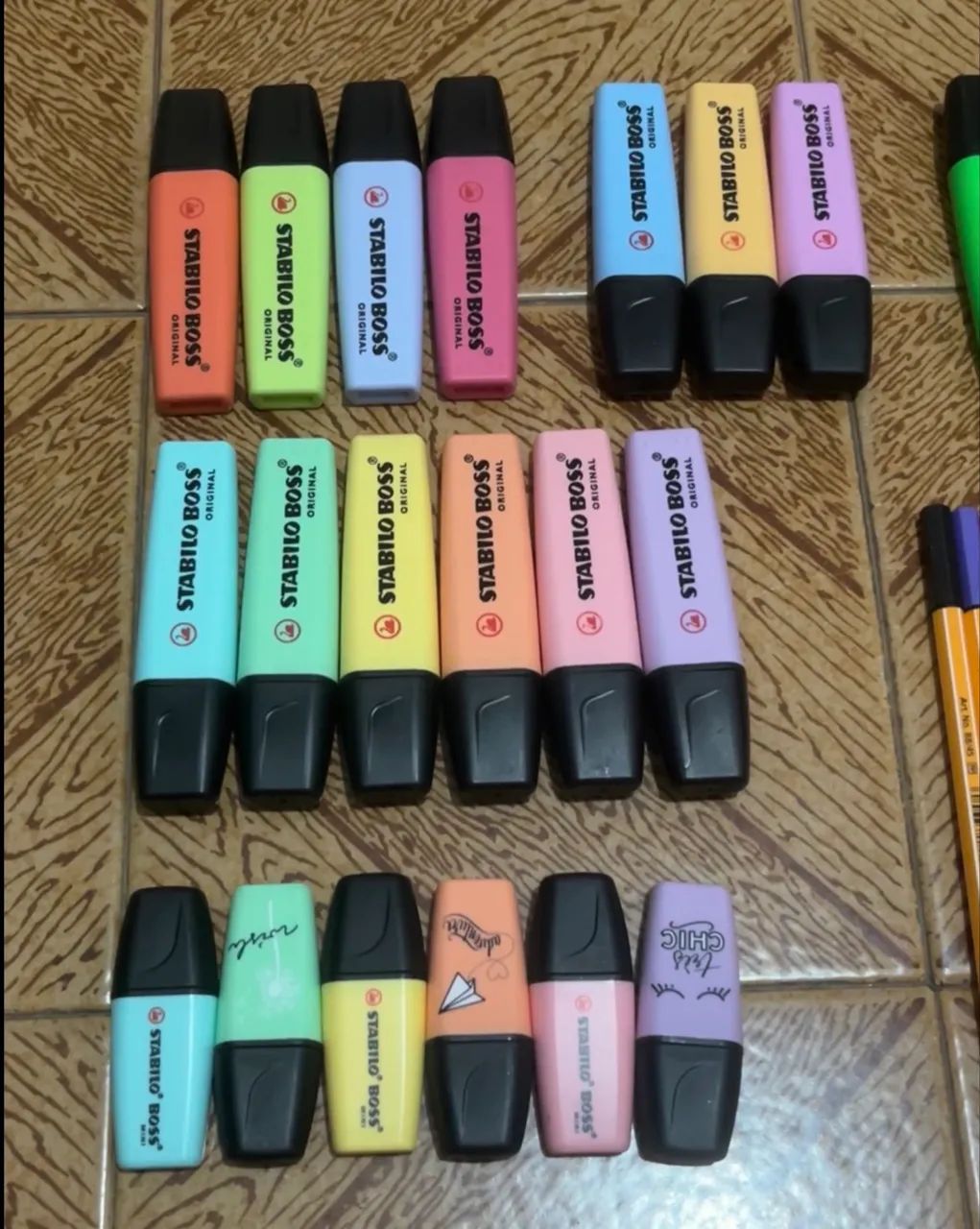 kit marca texto stabilo - Foto 3