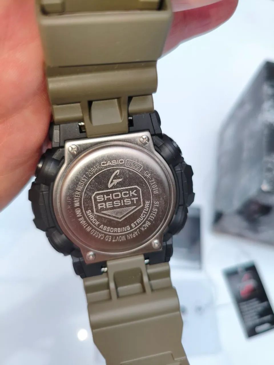 Relógio Casio GA-710TU-1A3DR (pouco uso) - Foto 2