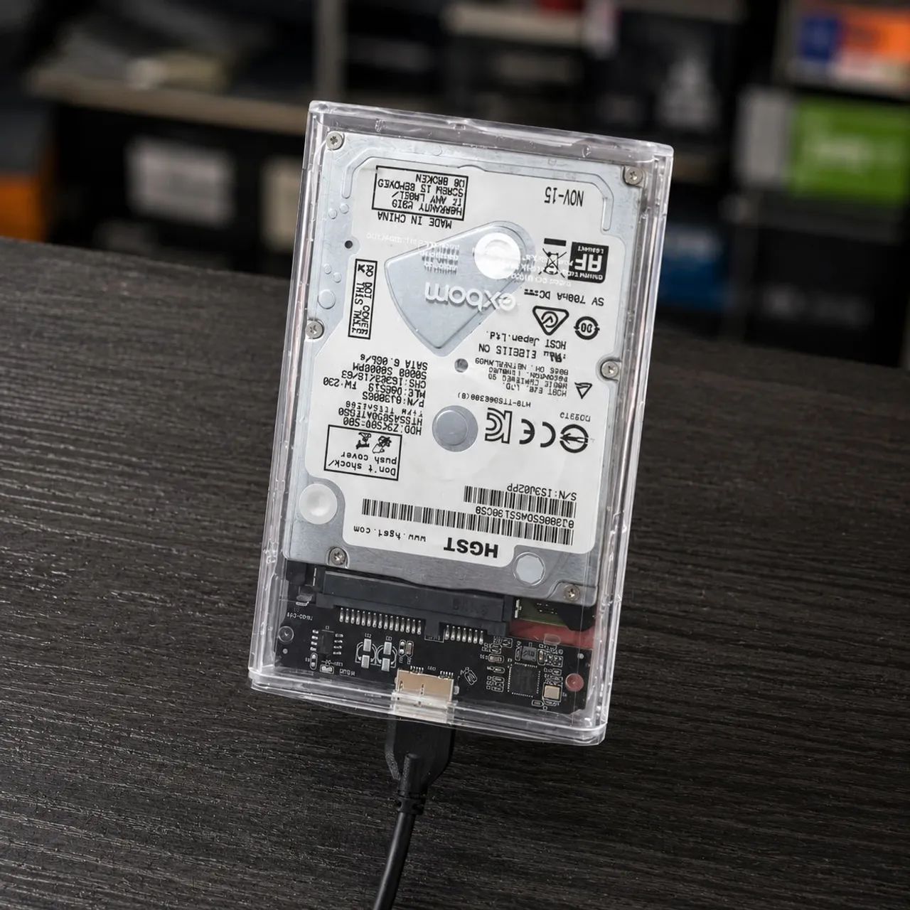 HD Externo 500GB USB 3.0 - Pronto para Uso