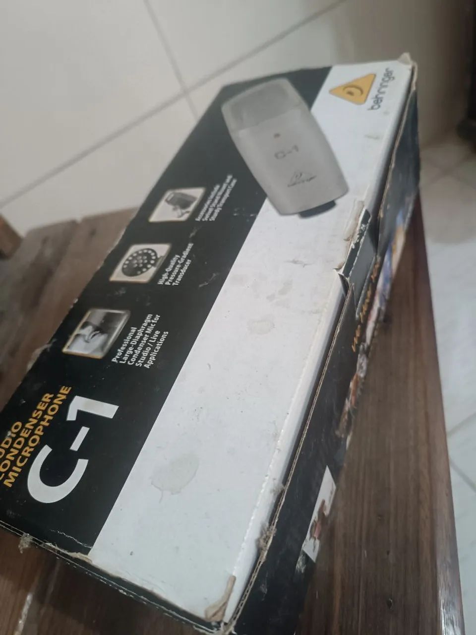 Vendo microfone condensador Behringer C1 (novo)