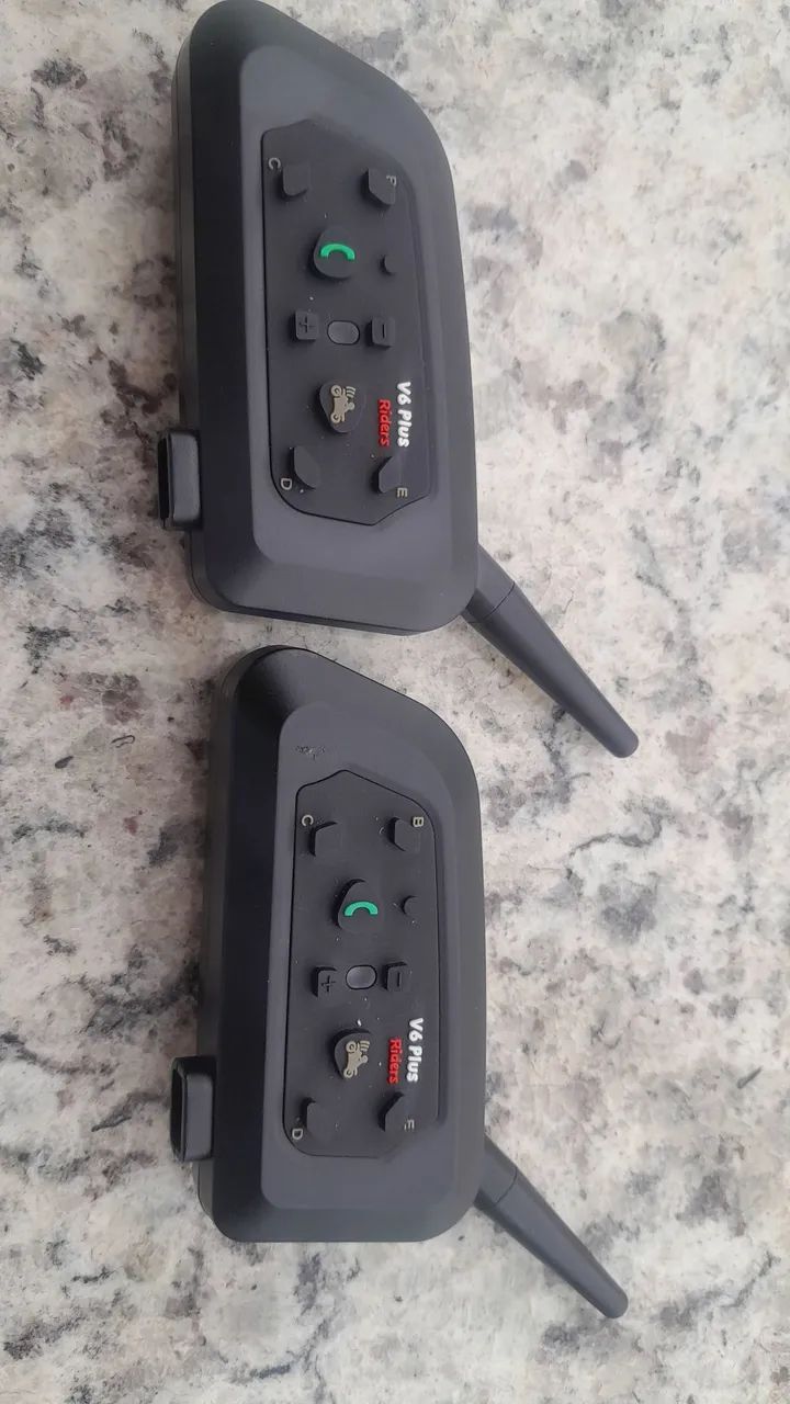 Intercomunicador v6 plus raiders  novo