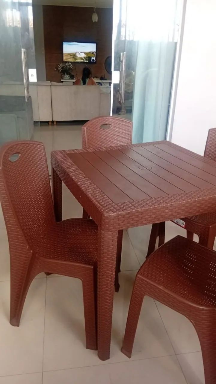 conjunto de cadeira e mesa  - Foto 3