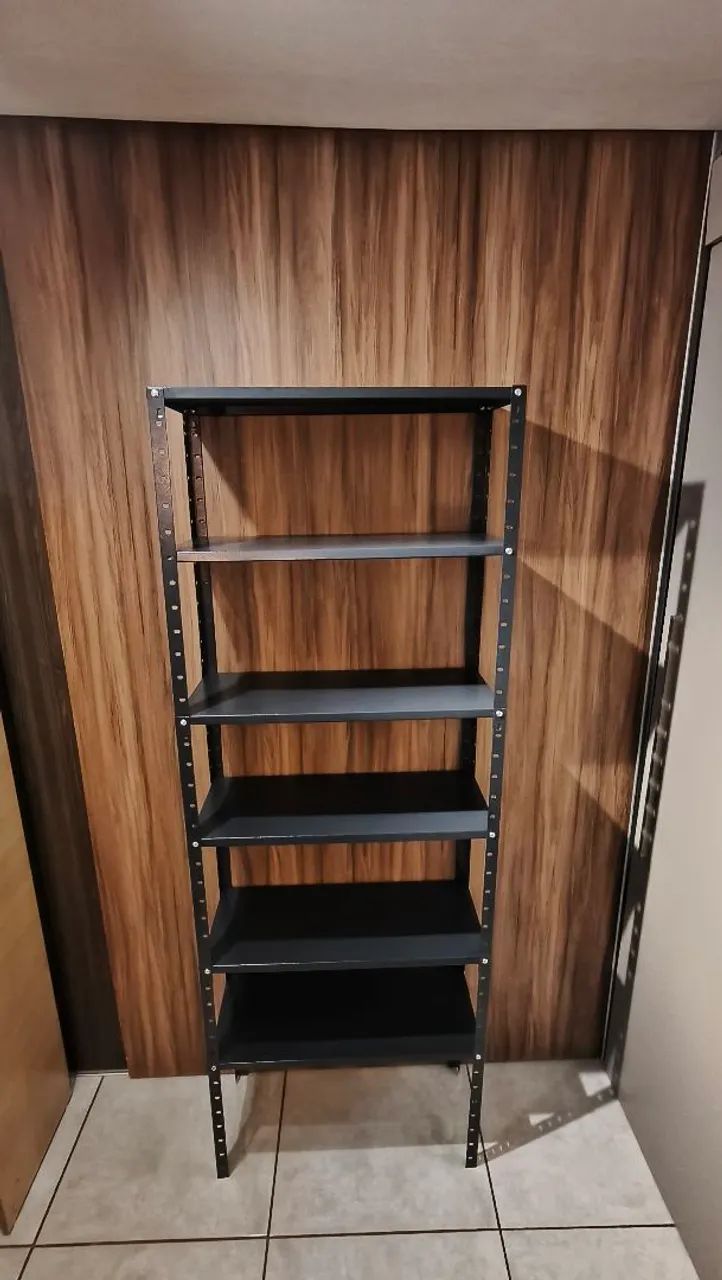 Estante em aço preta  - Foto 4