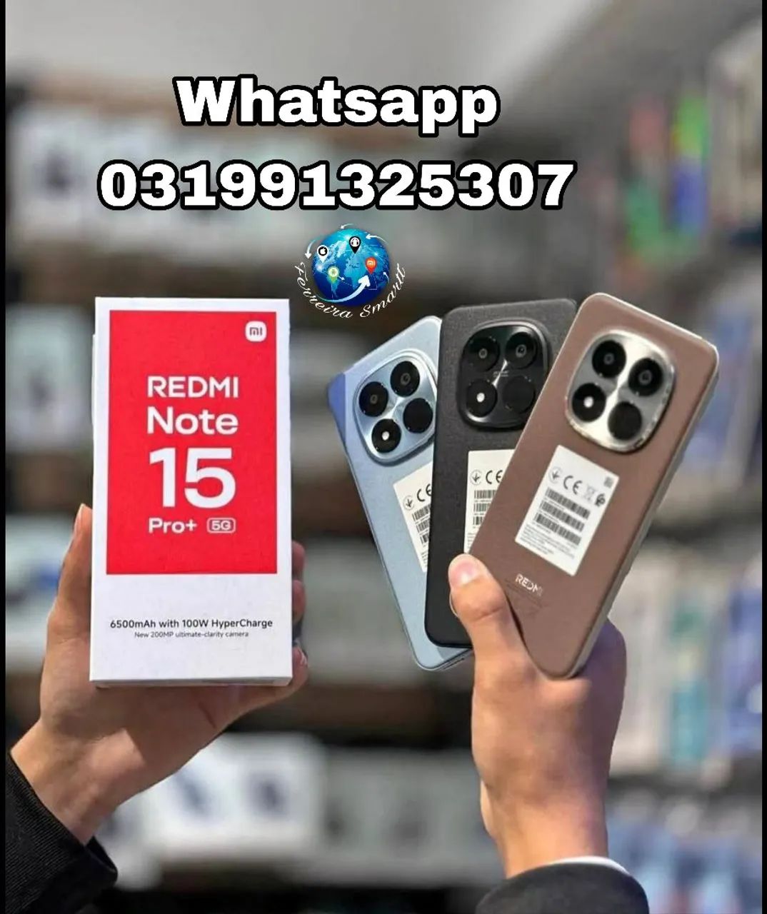 Note 15 Pro Plus 5G Xiaomi melhor da linha 