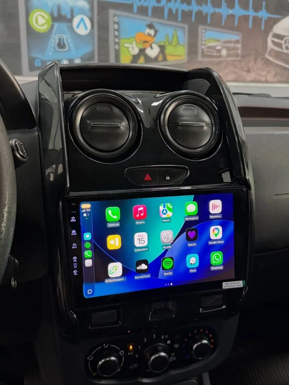 Multimídia Android Renault Duster e Oroch  - Foto 3