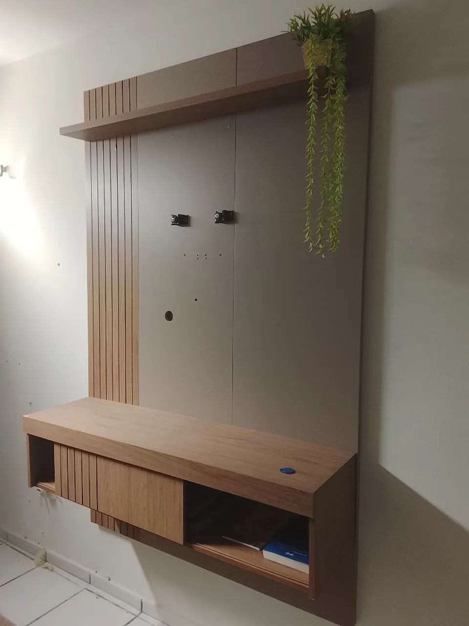 Rack com painel 