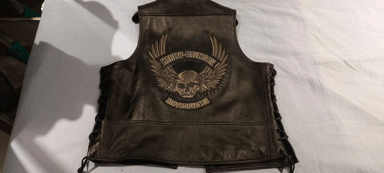  jaqueta de couro Harley-Davidson - Foto 2