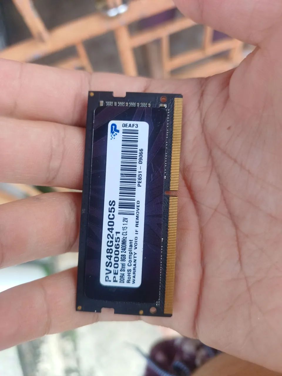 Memória RAM DDR4, 8gb para notebook - Foto 2