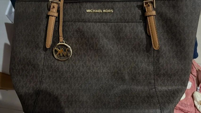 Bolsa Michael Kors Ciara - Couro Canvas - Foto 5