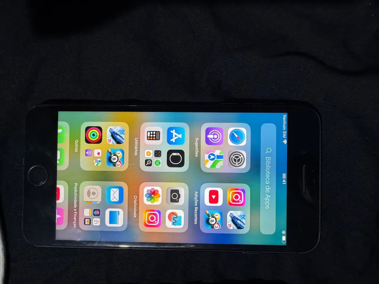 Iphone 8 Plus 64GB - Preto - Muito bem Conservado - Celulares e