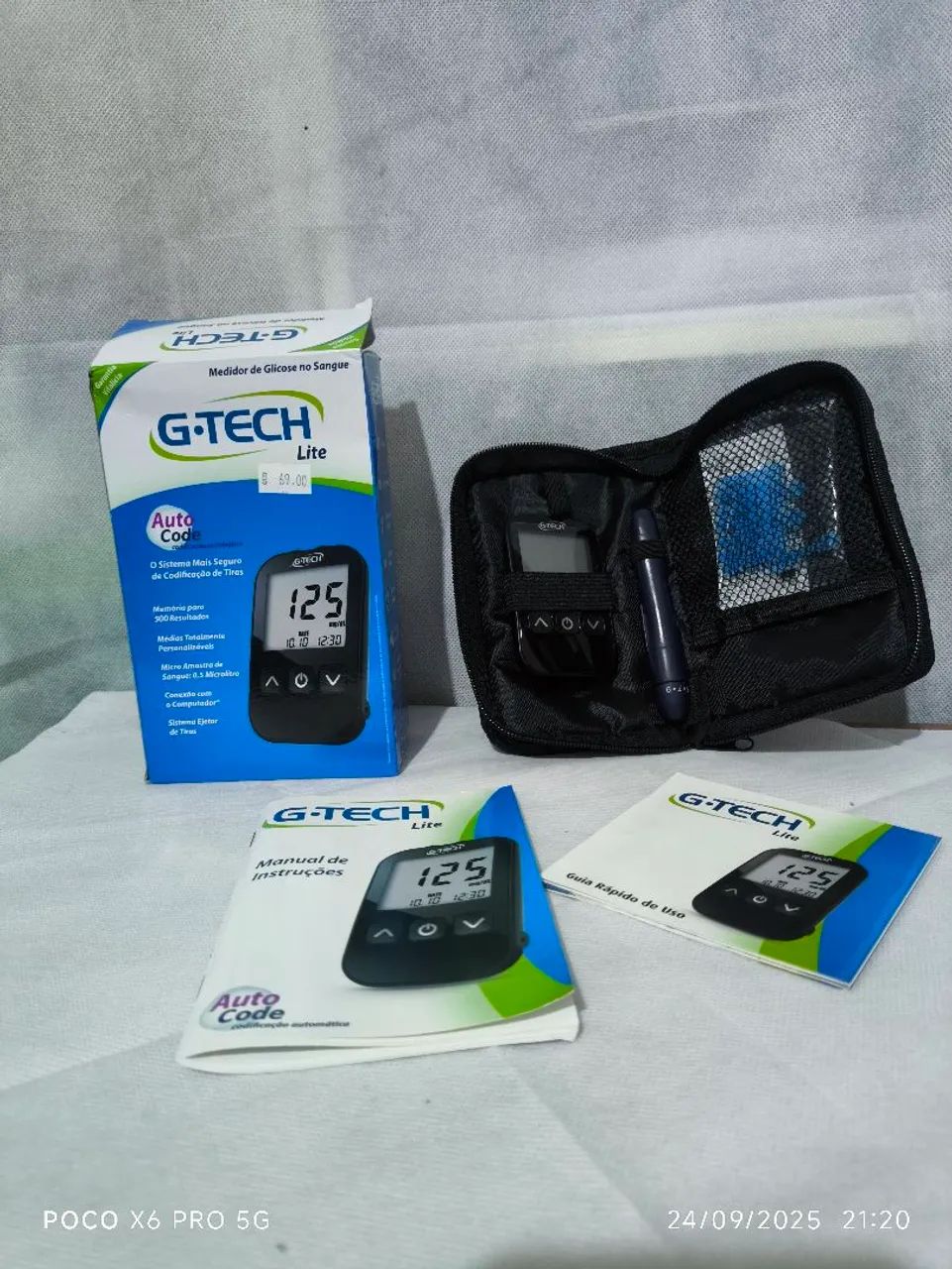 Medidor de Glicose G-Tech  - Foto 2