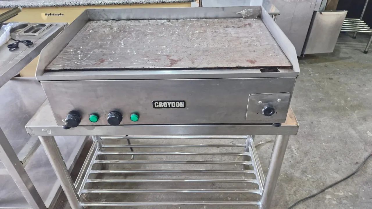Chapa Elétrica  Croydon com a Mesa Inox  - Foto 2