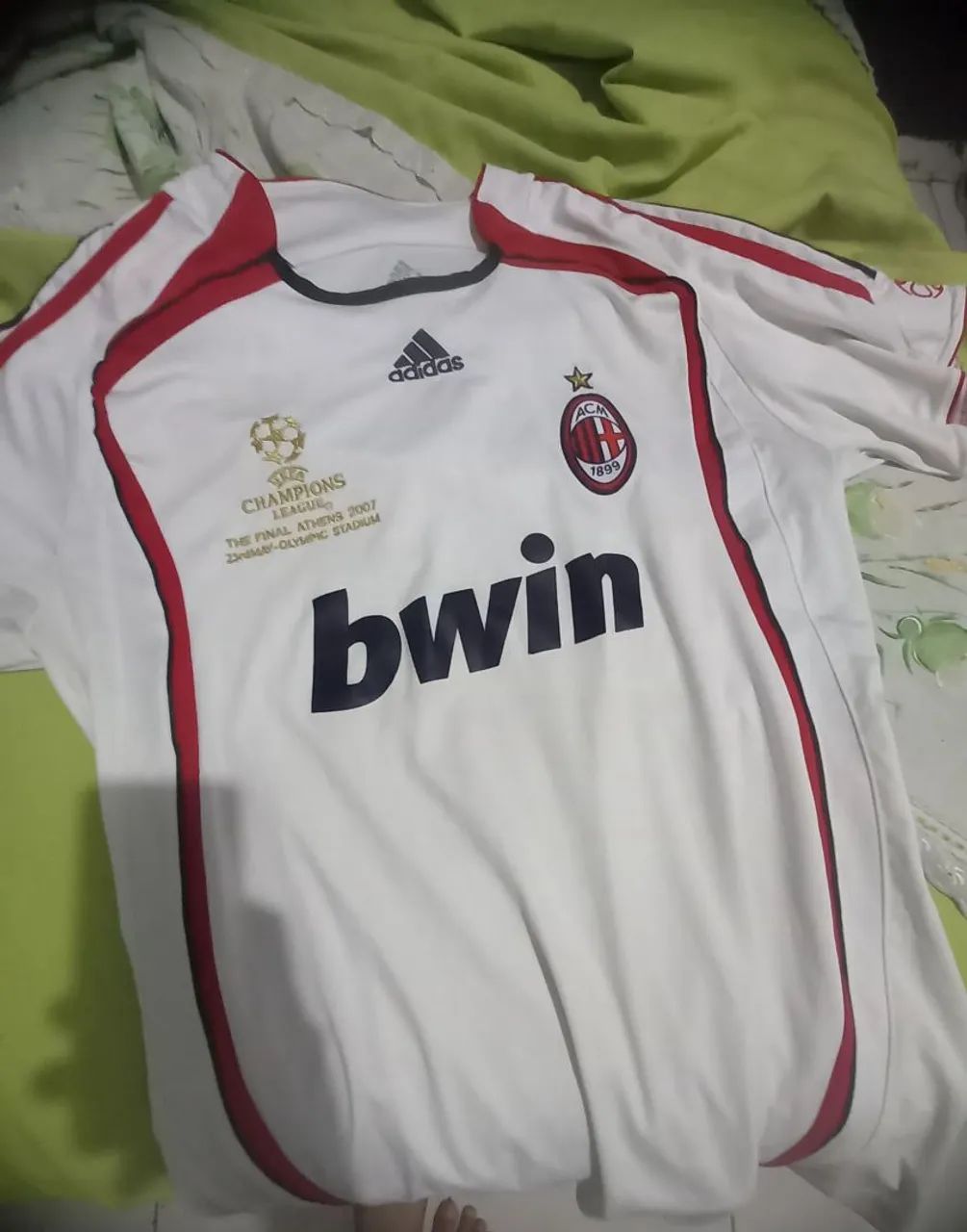Camisa Milan 2007 branca
