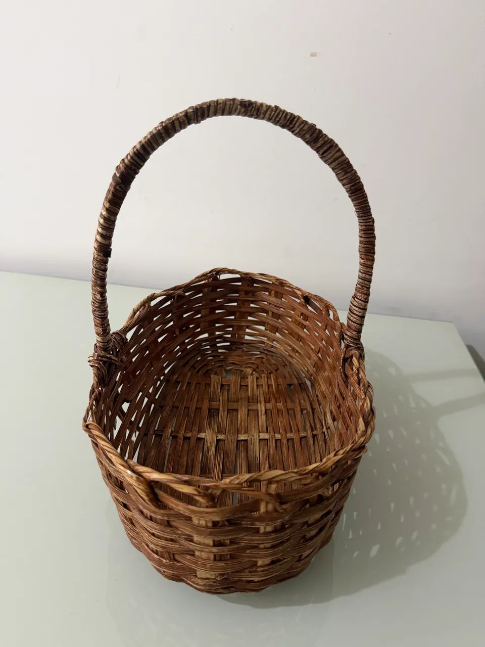 Cesta de palha 