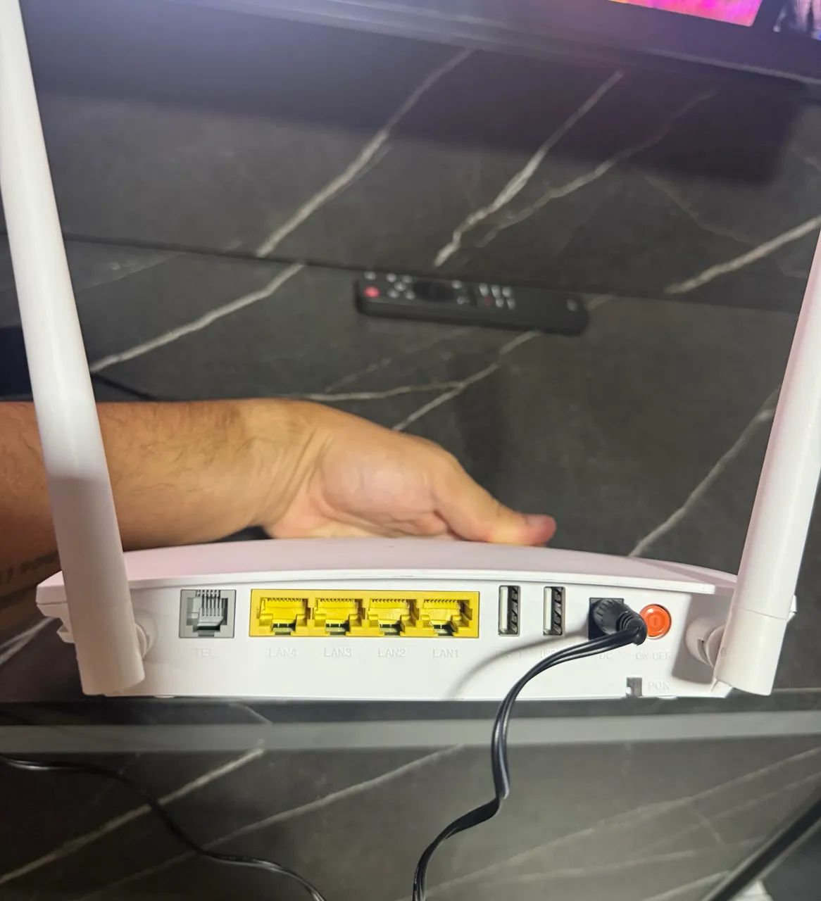 ROTEADOR ONT MODEM ÓPTICO XPON - Foto 4