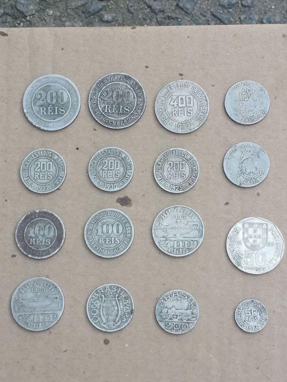 Moedas Antigas De Prta : REIS E OUTRAS 