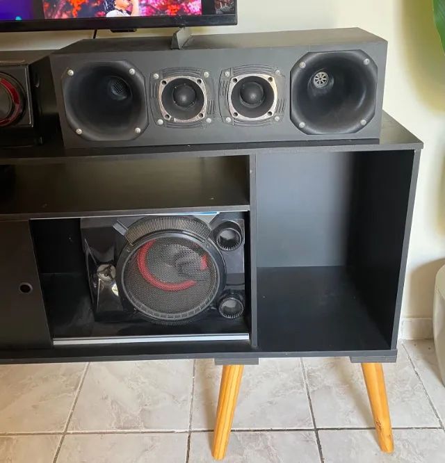 Conjunto Mini System LG 810w + Caixas Cornetas Twitters 3000w - Foto 5