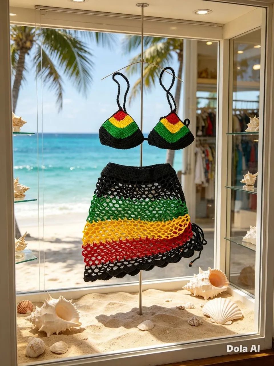 Conjunto crochê Jamaica  - Foto 2
