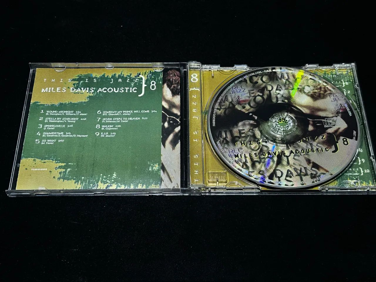 CD Miles Davis - This Is Jazz Vol. 8 Acoustic (1996) Ed Nacional