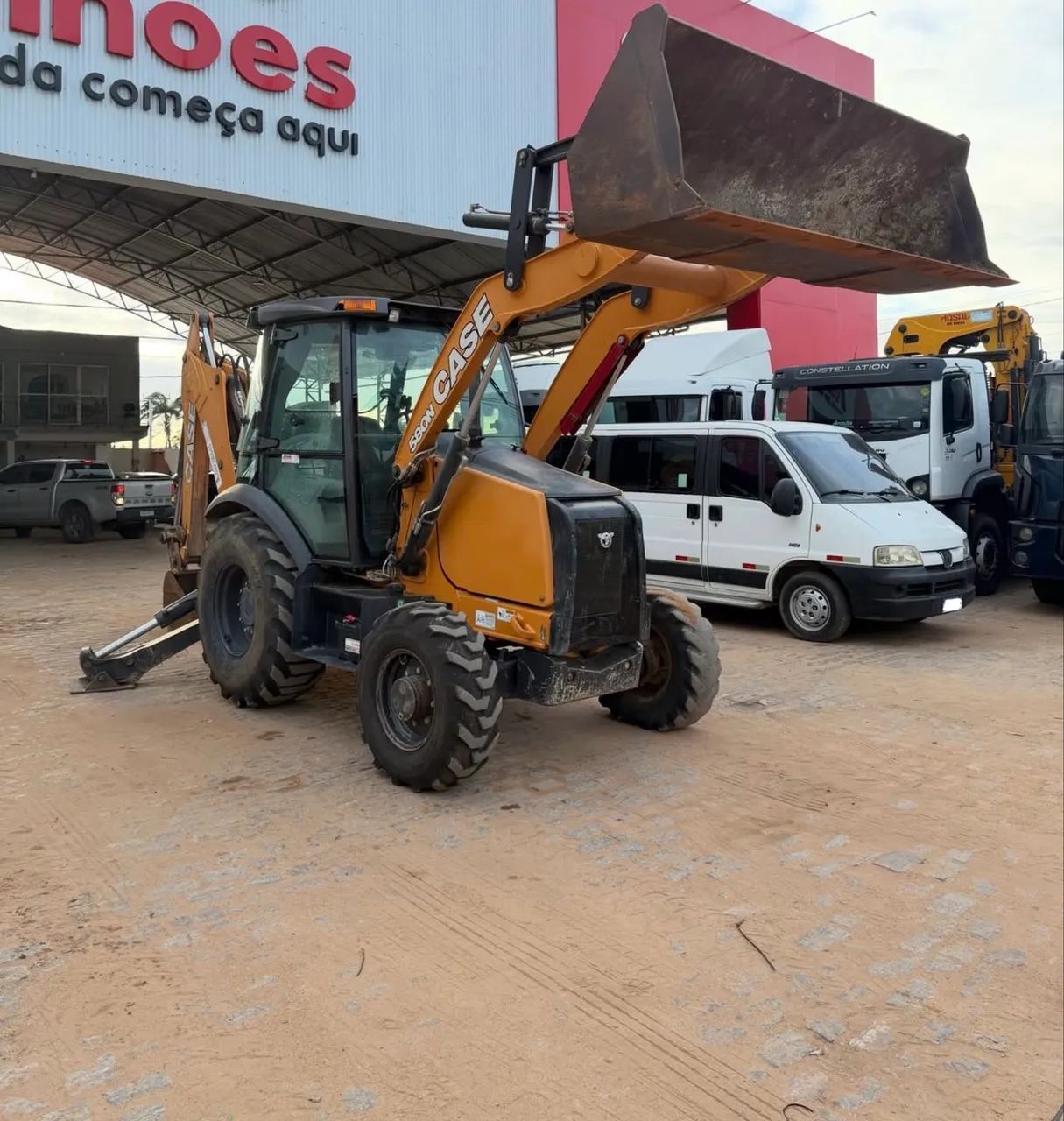 Retroescavadeira CASE 580N ano 2022 ( Entrada + Parcelas ) - Foto 2