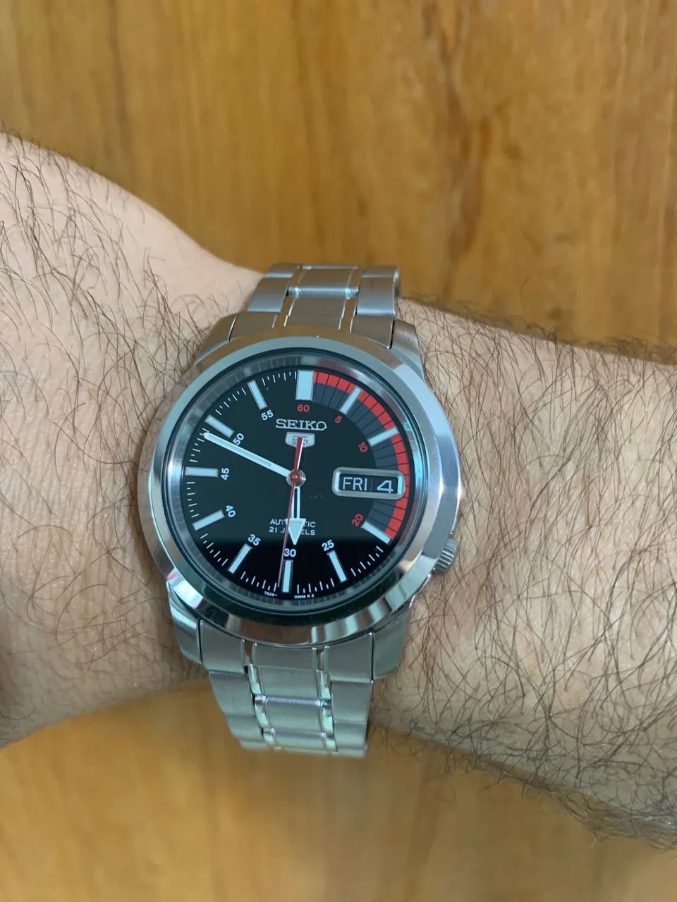 seiko 5 speed racer snk375k1 - Foto 5