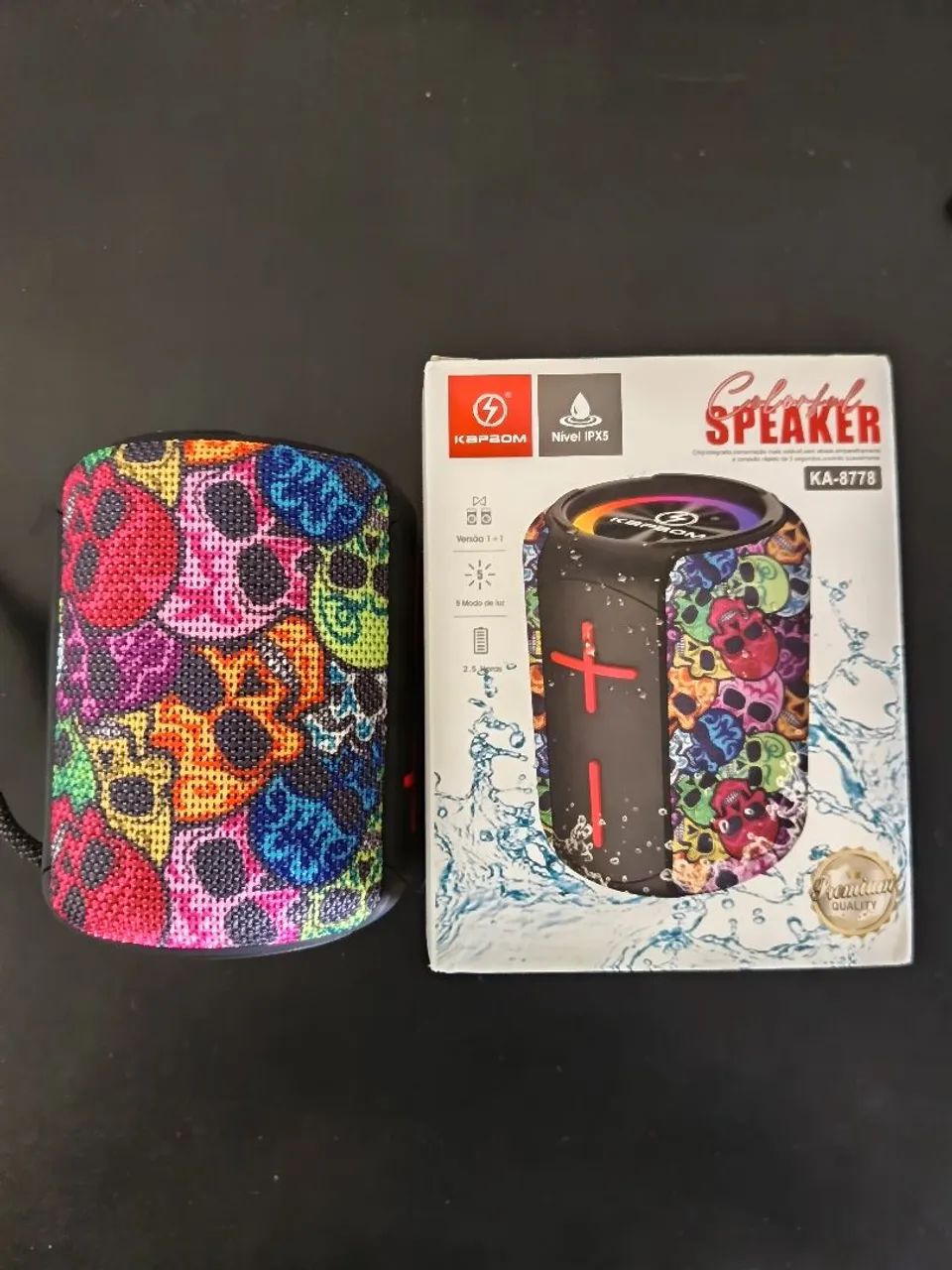 Speaker Kapbom Caixa de som portátil  - Foto 3