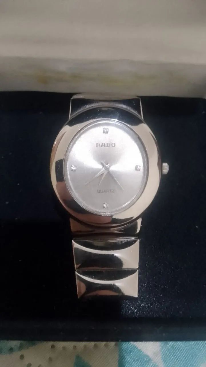 Relógio Japonês Rado Original com diamantes 