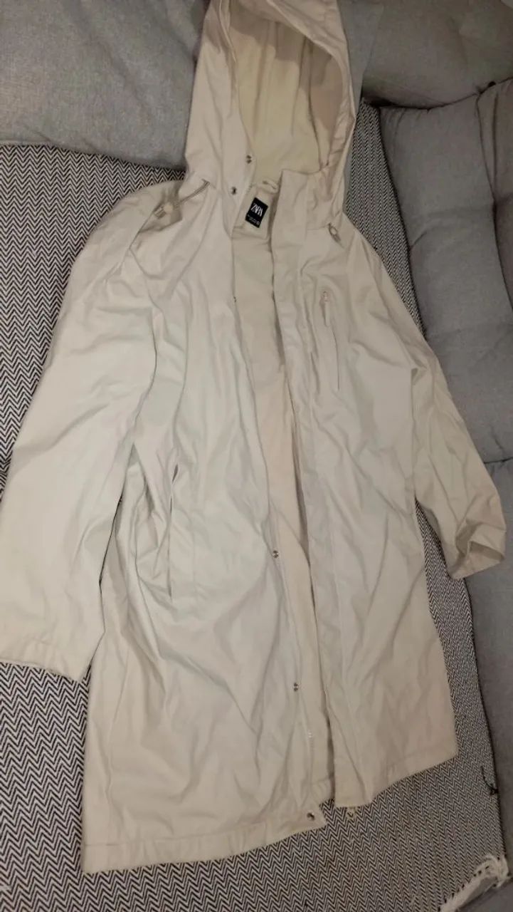 Zara Parka com Capuz masculina 