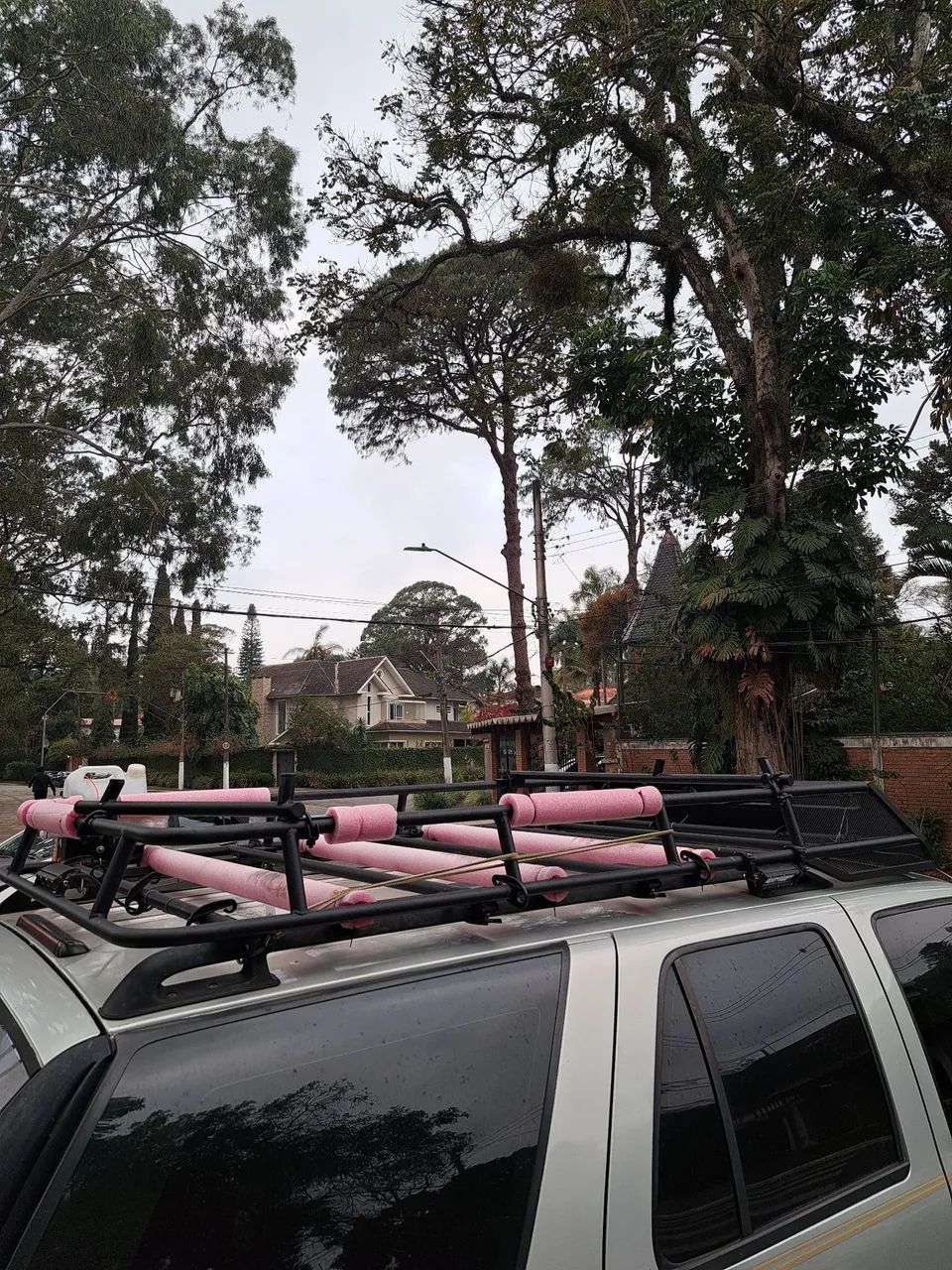 Rack para teto Chevrolet Blazer 4,3 com 5 Barras de LED  - Foto 3