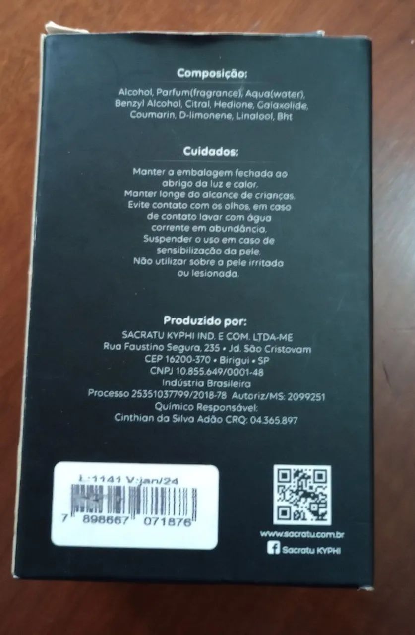 Perfume Striped men 100 ml  - Foto 4