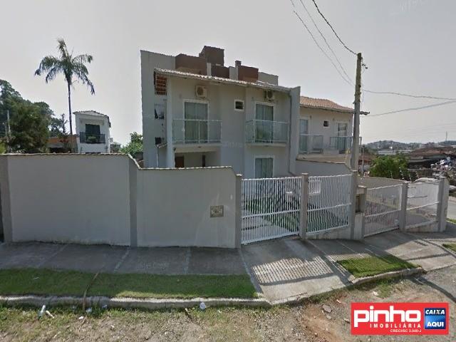 Casa geminada 03 dormitórios, venda direta caixa, bairro guanabara, joinville, sc, assesso