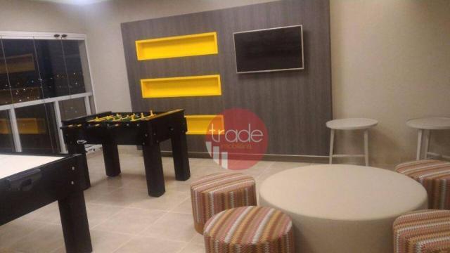 Flat com 1 dormitório para alugar, 44 m² por r$ 1.800,00/mês - bosque das juritis - ribeir - Foto 13