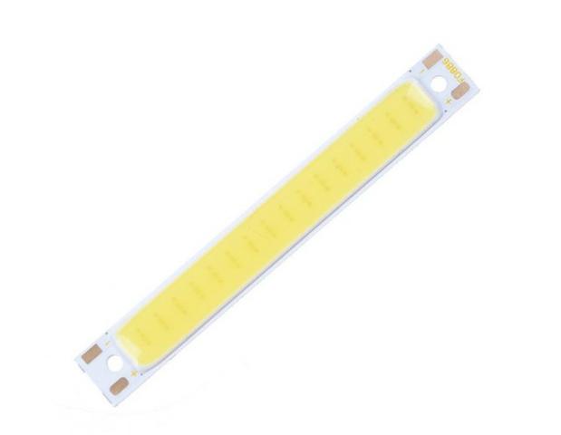 COD-CP30 KIT 2 Barras Led 60X8MM Cob Drl 3w 3-3.7v Branco Quente Arduino Automação - Foto 2