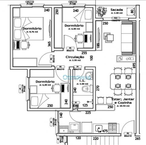Área à venda, 9087 m² por r$ 1.740.000,00 - campina da barra - araucária/pr - Foto 10